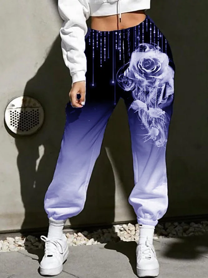 

Women's Trousers Casual Sports Pants Hip-hop Loose Leggings Jazz High-waist All-match Casual Pants 2021 Autumn Spring Sweatpants