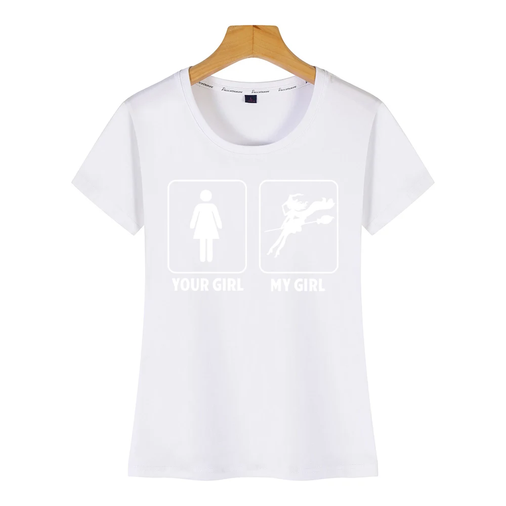 Топы Футболка женская Ведьма девушка wicca Хэллоуин забава s Vogue винтажный принт