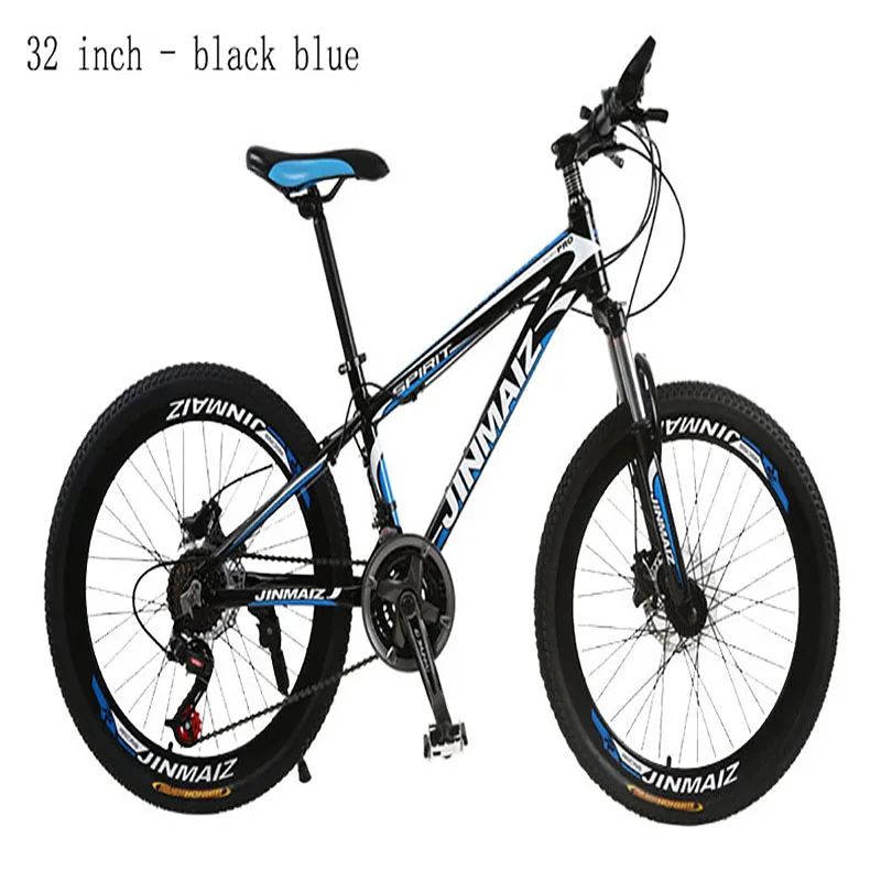 Горный велосипед с двойным дисковым тормозом 27 скоростей алюминиевый