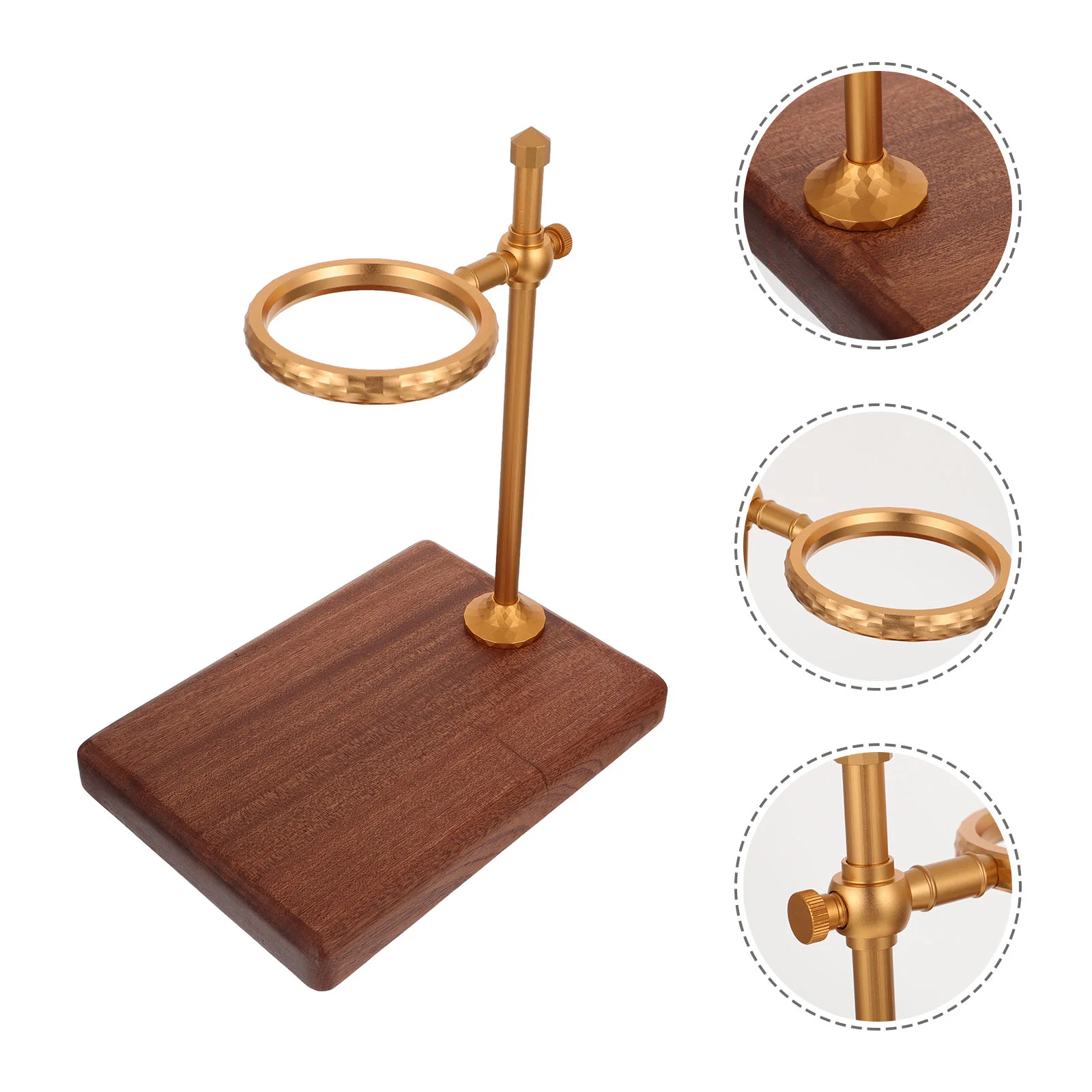 

1Pc Coffee Filter Stand Home Coffee Dripper Stand Creative Coffee Filter Rack (Brown)