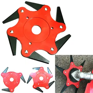 Триммер для травы, садовая косилка из марганцевой стали, 356T, с лезвием