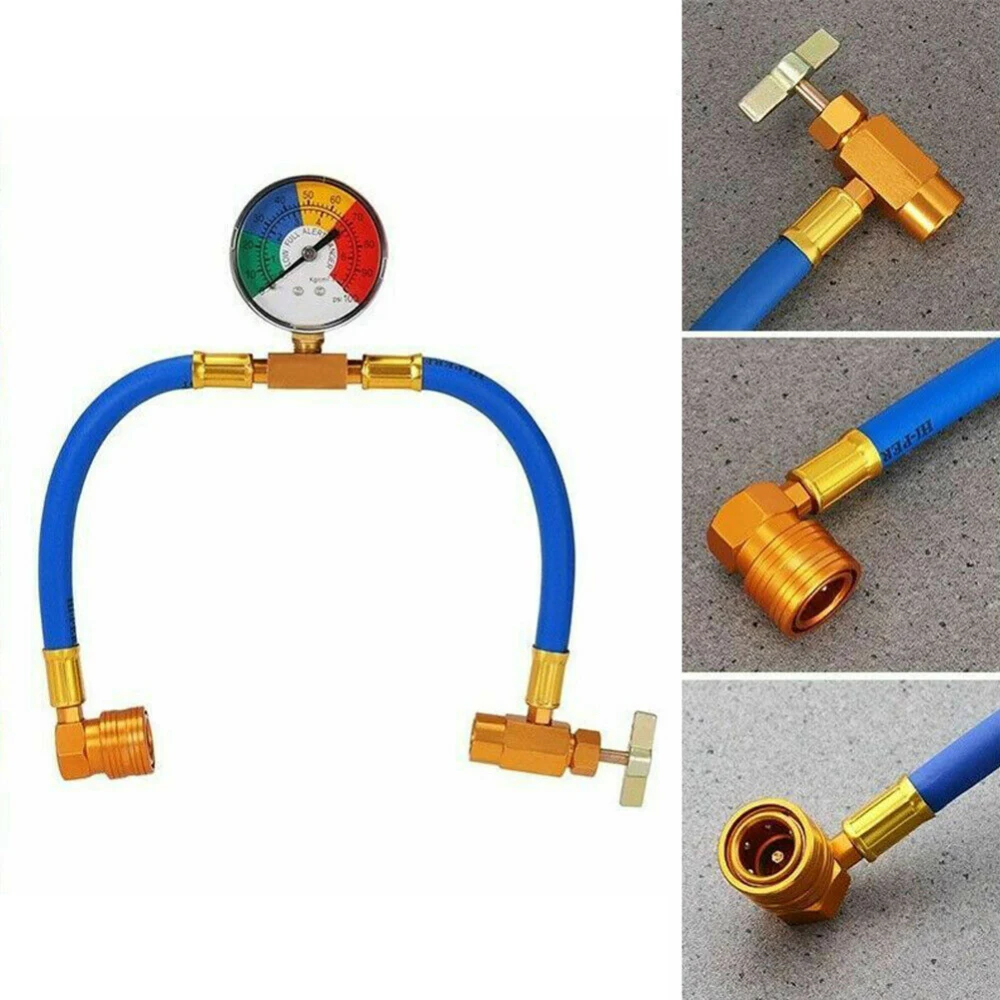 Автомобильный шланг для зарядки хладагента кондиционер M14 R134A перезаряжаемый