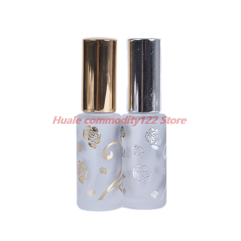 

Hot Portable 12ml Frosted Glass Perfume Bottles Empty Spray Atomizer Refillable Bottle Scent Case With Travel Size