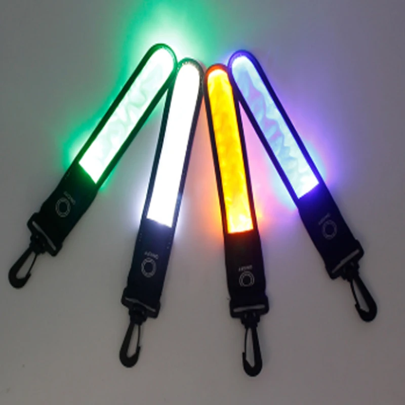 

Светодиодный светильник светоотражающий ремень-строп спортивные Безопасность светоотражающий ремешок кулон на открытом воздухе принадле...