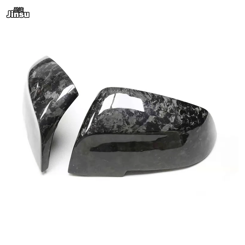 AN Forged Carbon Fiber For BMW 1 2 3 4 Series F20 F21 F22 F23 F30 F31 F32 F33 f36 Side Wing Mirror Cover Shell Replace 1pair | Автомобили