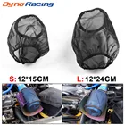 Универсальный защитный чехол для воздушного фильтра, черный, маслостойкий, пыленепроницаемый