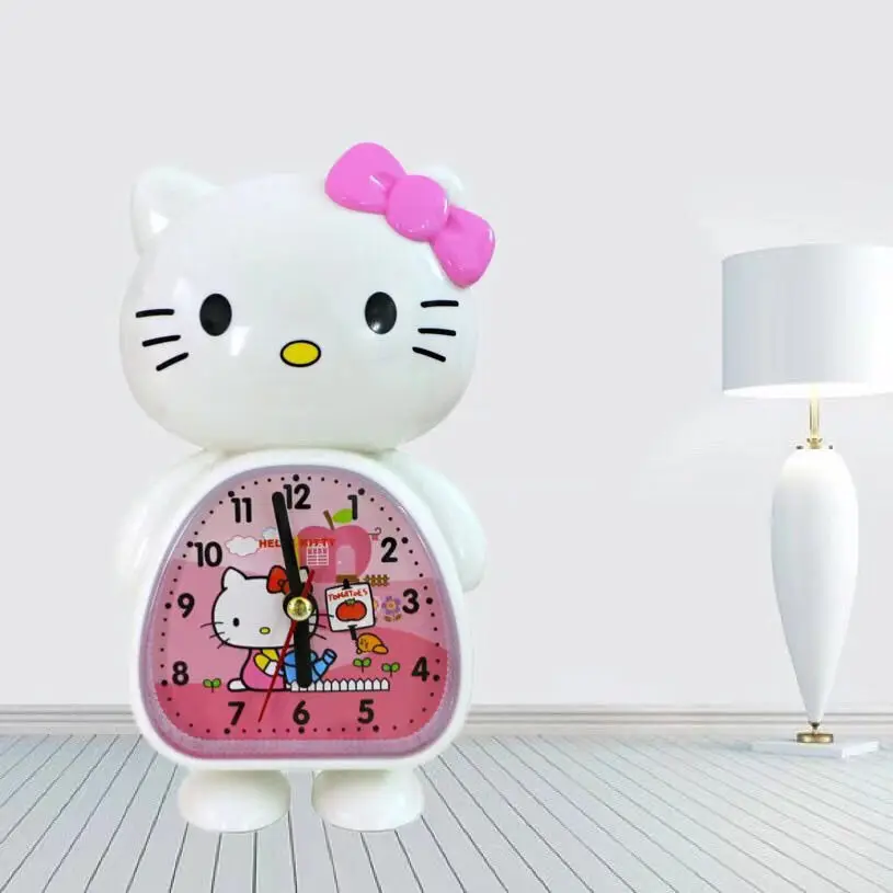 Будильник Hello Kitty Мультипликационный супер громкий для студенческого общежития