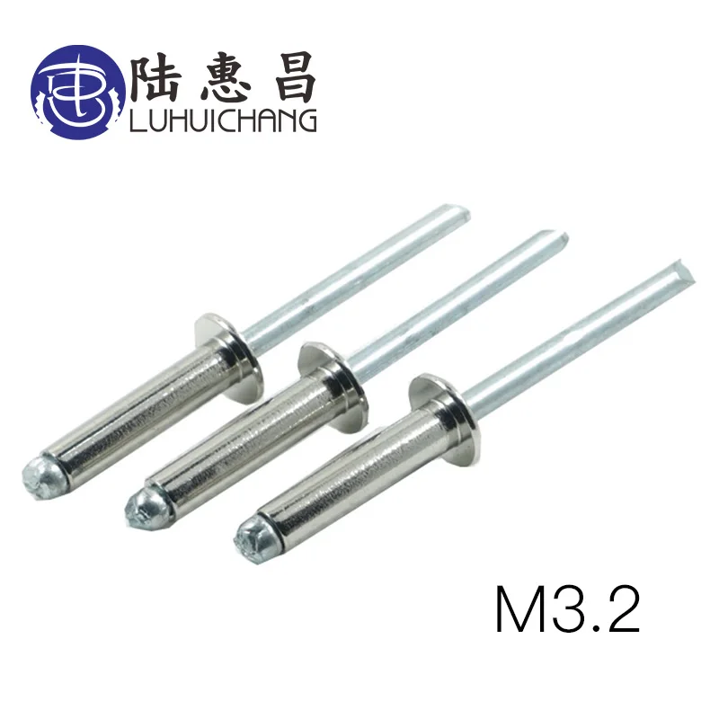 Luhuichang M3.2 нержавеющая сталь грибной винт удаление заклепок ломается оправка