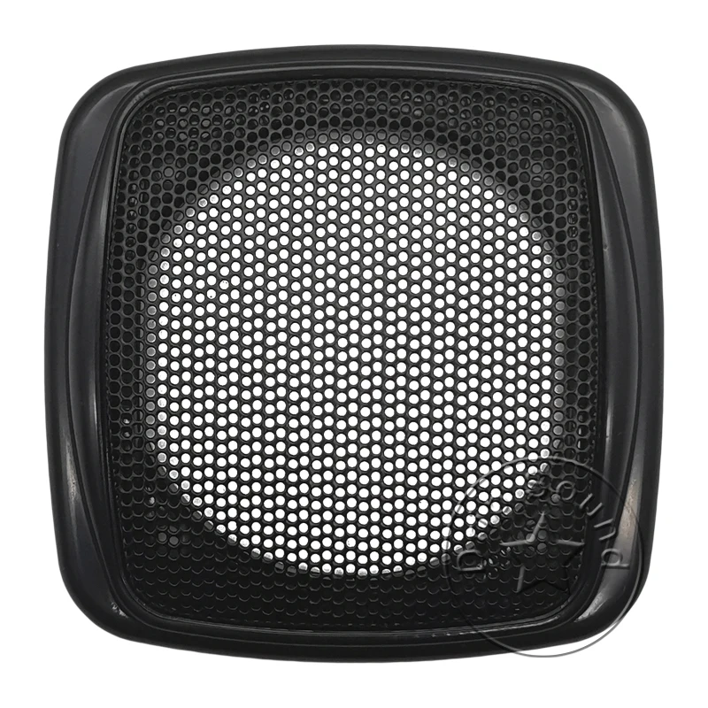 para Polegada Grade de Alto-falante Quadrado Capa Hige-grade Áudio do Carro Decorativo Círculo Metal Malha Proteção Conversão Net 99×99 mm