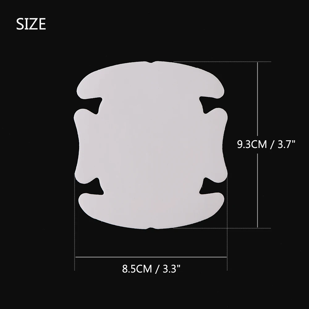 4 шт. прозрачная защитная пленка на ручки автомобиля|Наклейки для салона авто| |