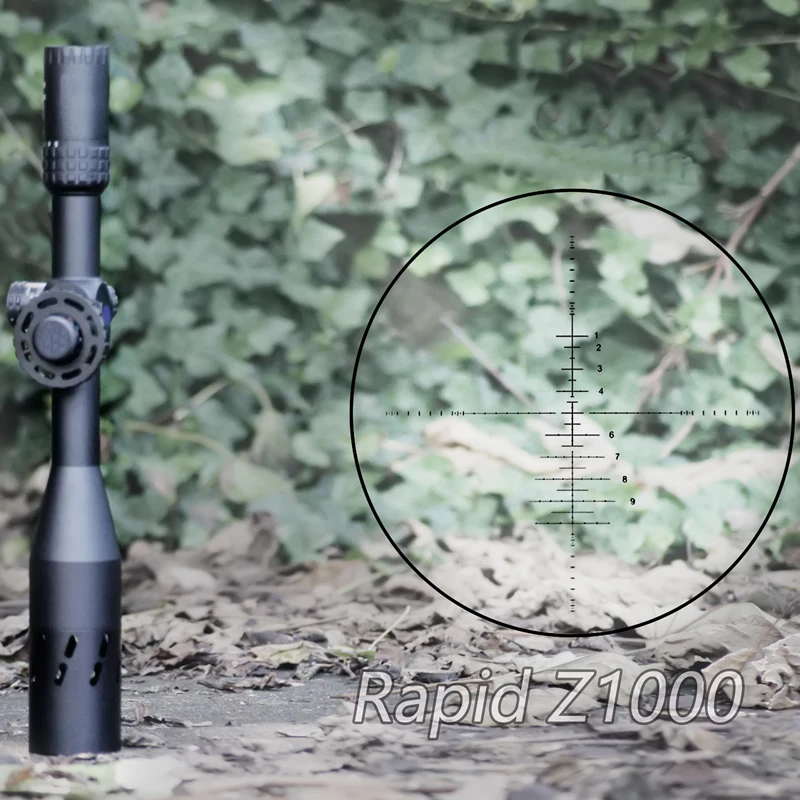 Новая сетка Z1000 5-25X50 FFP Frontier Optic Side Parallax тактические охотничьи прицелы с красными и зелеными огнями