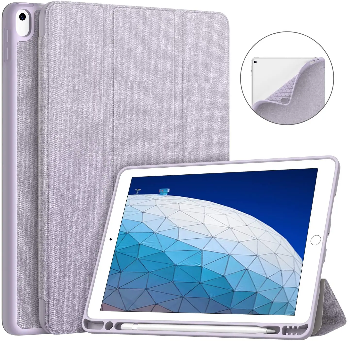 

Чехол для iPad Air 3, 2019 дюйма, с держателем для карандашей