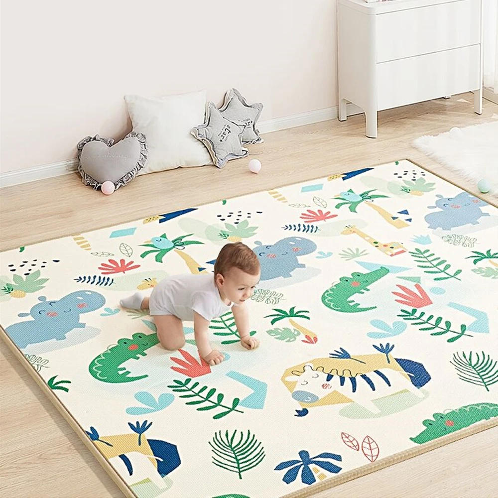 Baby Play Mat Children's Carpet Thickened 1 Cm Toy Play Mat Development Mat Baby Room Crawling Mat Folding Mat Baby Carpet Gift