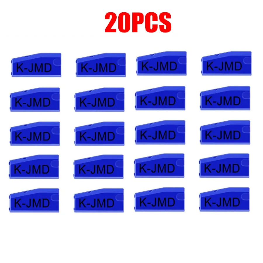 Blue 20pcs JMD Super Red King Chip Универсальный магический чип для удобного ребенка 46+ 4C+ 4D+ T5(11,12, 13,33)+ G(4D-80bit)+ 47+ 48 сменный King Chip CBAY - Цвет: Blue 20pcs