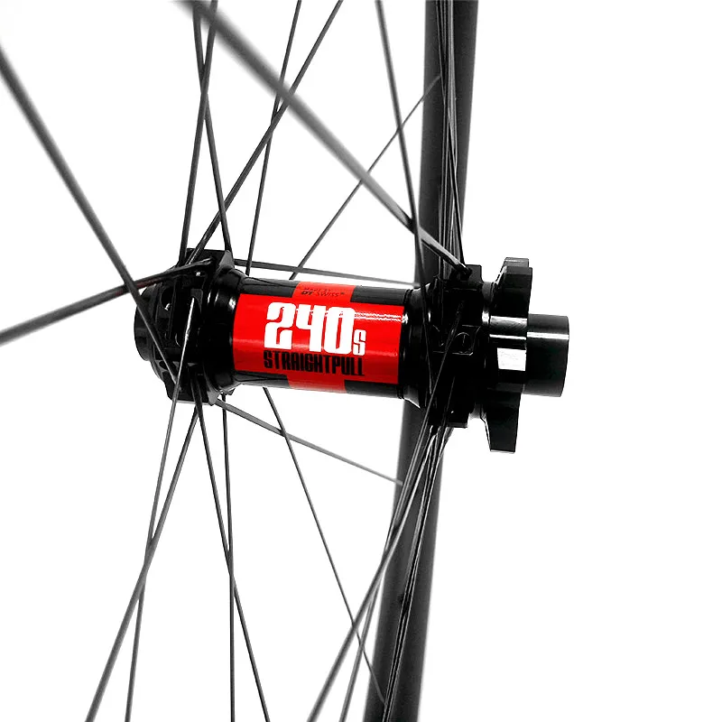 29er 30x30mm clincher tubeless carbon mtb wheels DT240S boost 110x15 148x12 bicycle wheel 36T 54T disc sapim cx ray | Спорт и