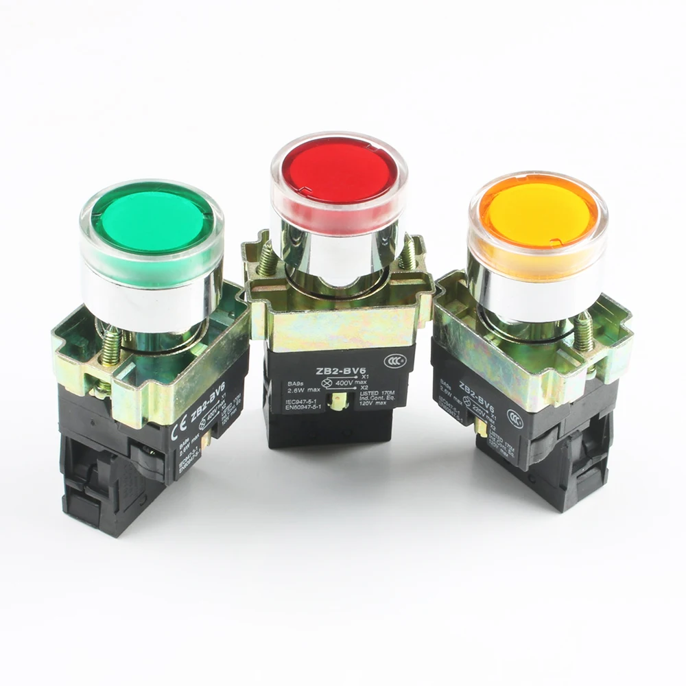 DIANQI XB2 BW3462 xb2 bw3462 прямого типа кнопочный выключатель с подсветкой