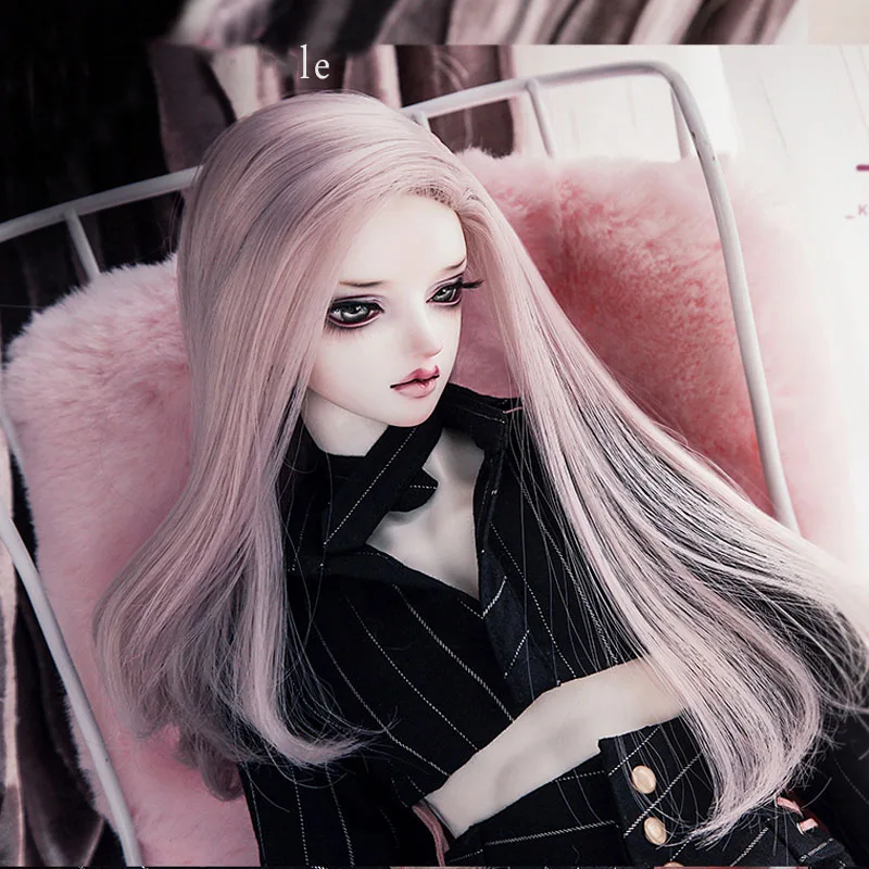 Длинный парик Bybrana BJD 1/3 для куклы термостойкий синтетический|Куклы| |