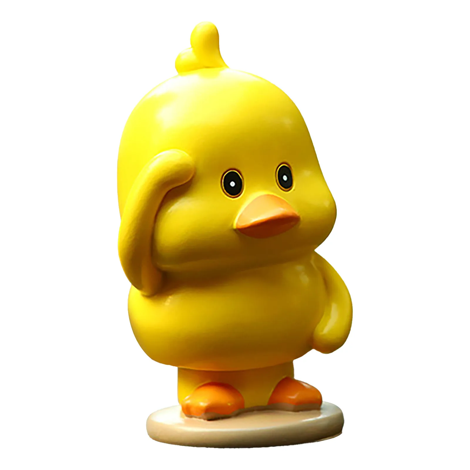 Милая мультяшная миниатюрная утка маленькие желтые утки украшения для