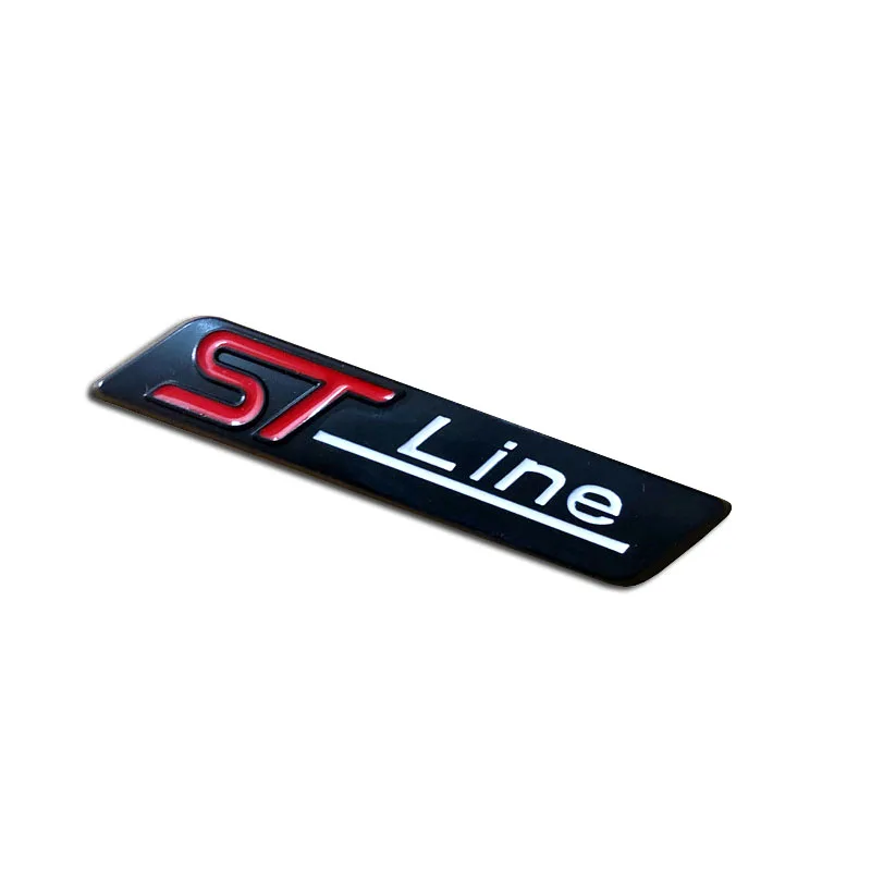 

Metal 3D Car Styling Badge Auto ST-LINE Emblem Stickers 8x2cm