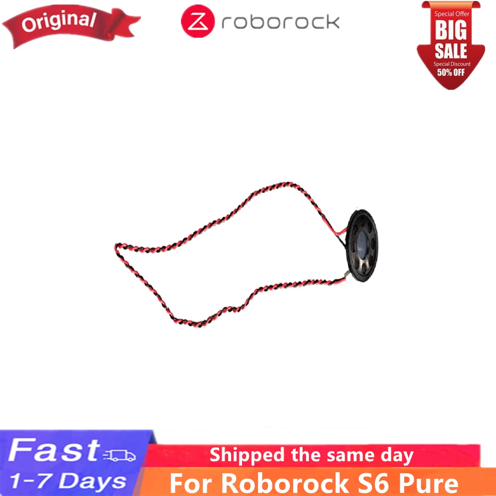 

Новинка 100%, оригинальный чистый вакуумный робот-подметальщик Roborock S6, акустическая система, жгут проводов, Ремонтный комплект, аксессуары