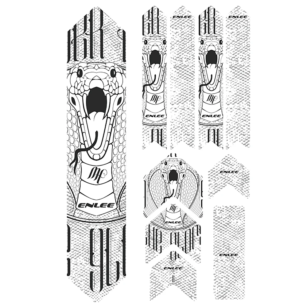 Светоотражающая лента велосипедная наклейка устойчивая к царапинам защита рамы