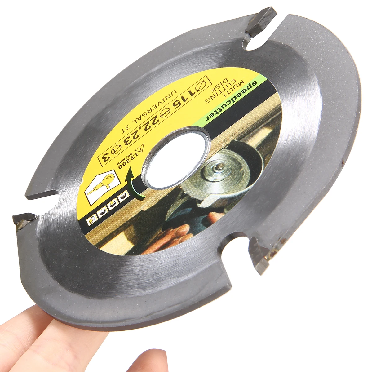 Дисковая пила с 3 зубцами 115 мм дисковое лезвие для обработки древесины