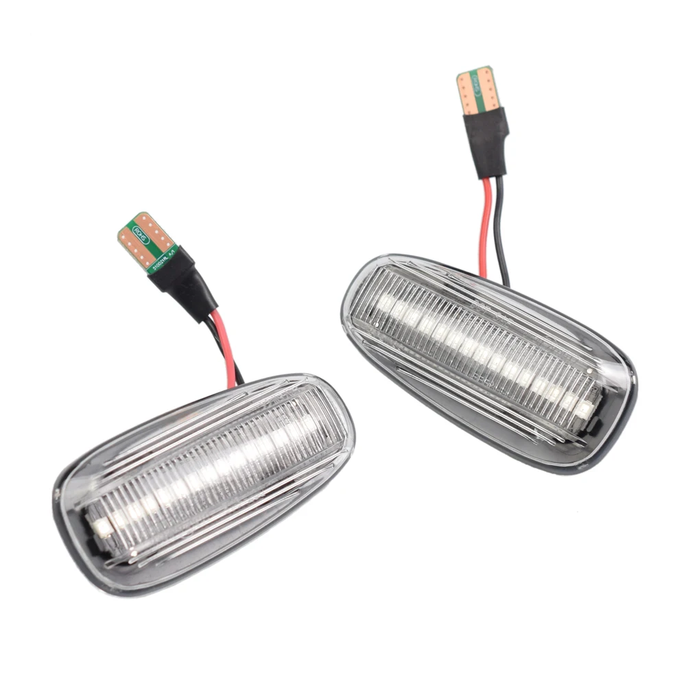 

2pcs LED Dynamic Fender Side Marker Light Turn Signal Lamp For Opel Zafira A 1999-2005 Astra G 1998-2009