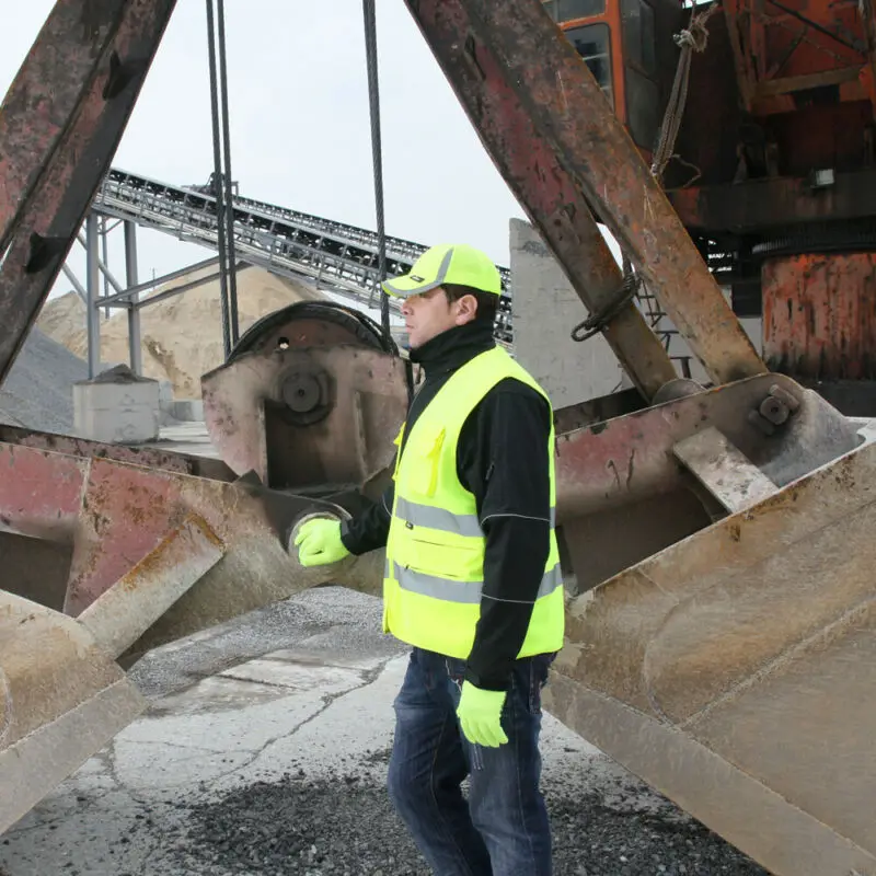 Регулируемая уличная Кепка Светоотражающая бейсбольная шляпа рабочая одежда