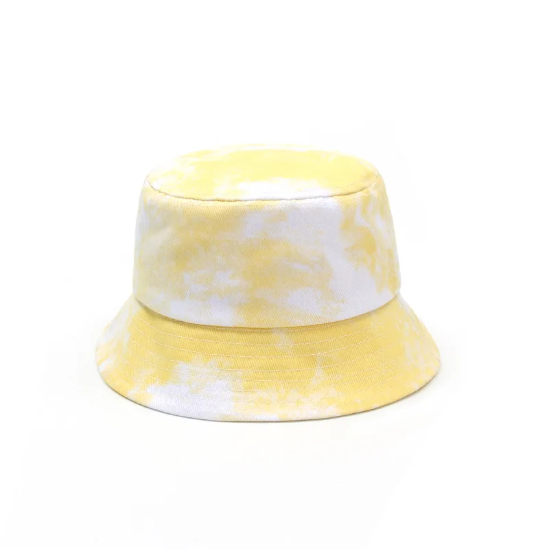 New Fashion Autumn Winter Reversible Multicolor Tie Dye Bucket Hats Cotton Fisherman Caps Women Gorros Female Outdoor Panama |