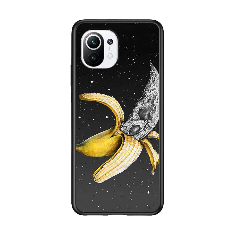 

Trippy Food Psychedelic for Xiaomi Mi 11 10T Note 10 Ultra 5G 9 9T SE 8 A3 A2 A1 6X Pro Play F1 Lite 5G Black Phone Case