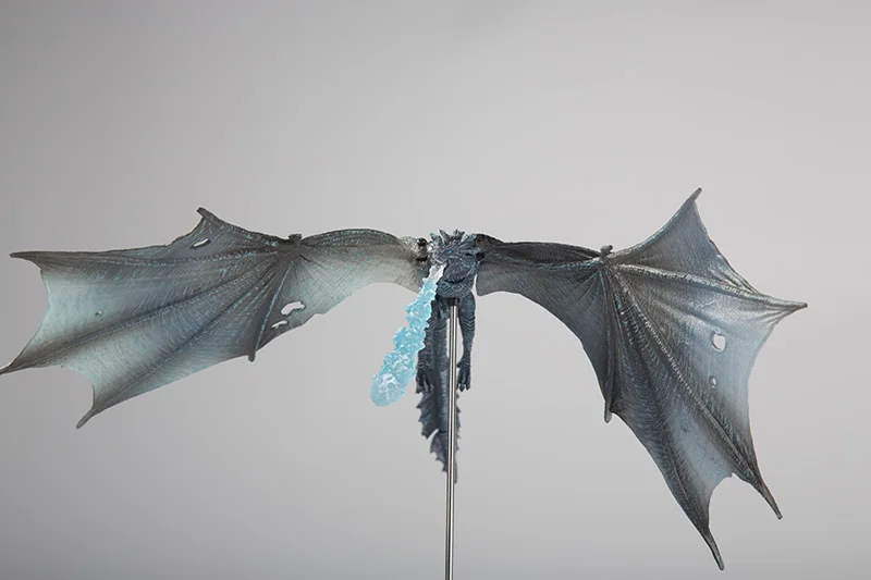 14 см фигурка игра ледяной дракон престолов дрогон Viserion МакФарлейн Делюкс Коллекция игрушек модель для детей
