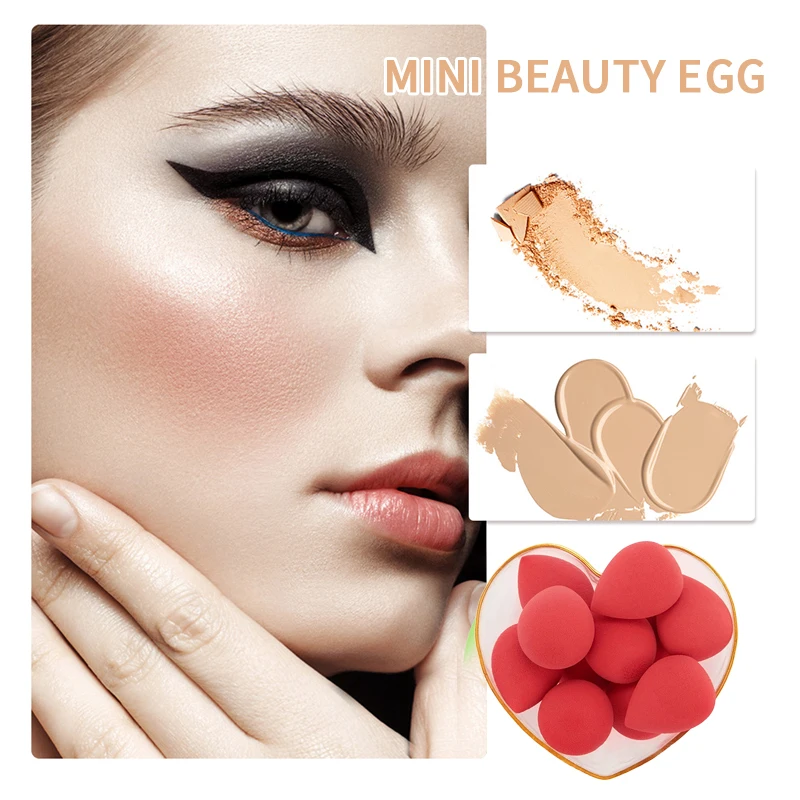 

new1Pc Cosmetic Puff Powder Puff Smooth Women's Makeup Foundation Sponge Beauty To Make Up Tools Accessories Water-drop Shape
