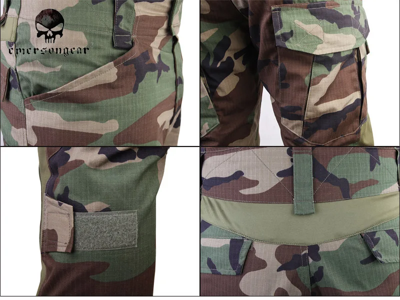 EMERSON Combat Gen2 рубашка брюки костюм страйкбола Военная Тактическая Боевая форма