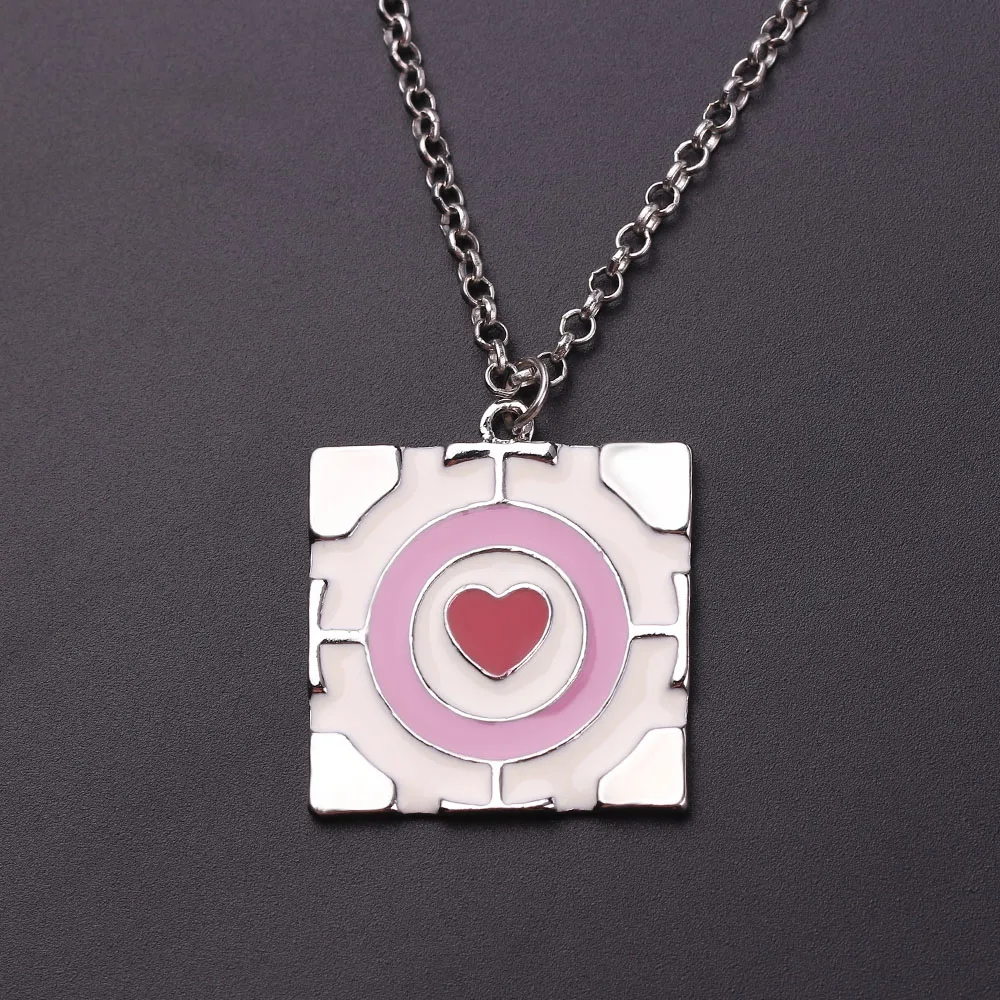 Мучо воротничок с розовым сердцем цепочка из сплава Подвеска Ожерелье-компаньон