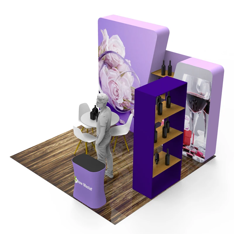 Лидер продаж выставочный стенд 10x10 футов с принтом|Флаги баннеры и аксессуары| |