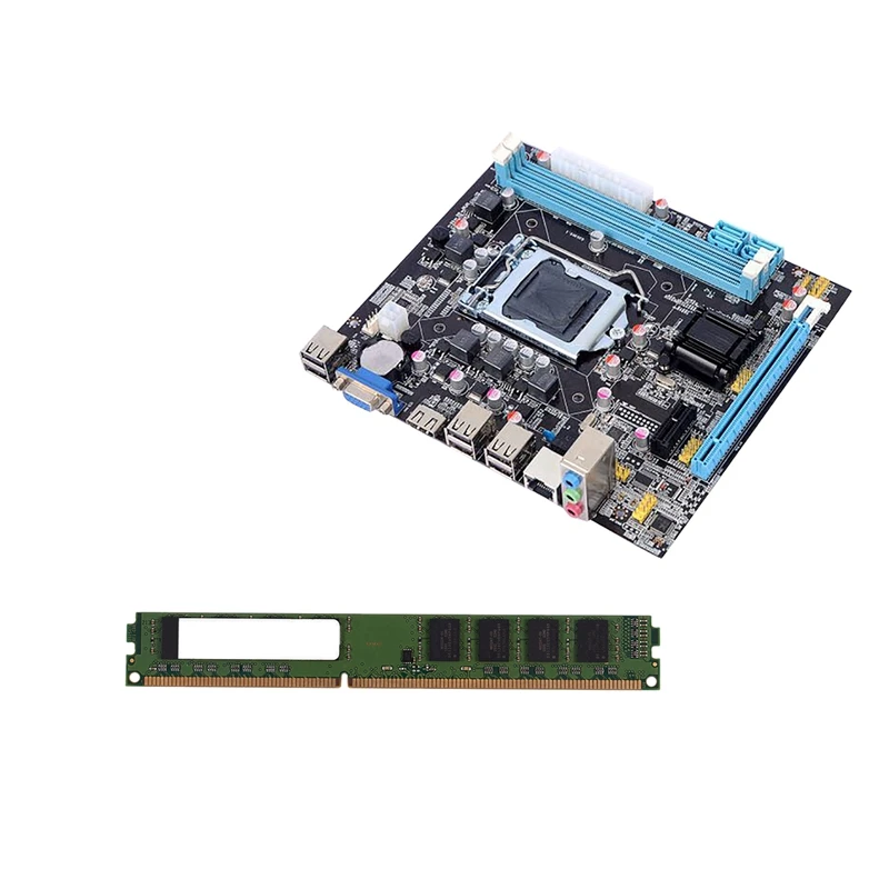 H61 настольный компьютер Материнская плата 1155 Pin CPU интерфейс обновления USB2.0 DDR3