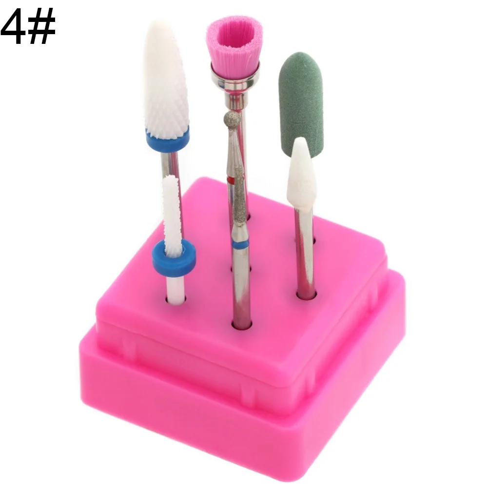 Ceramic Steel Alloy Grinding Dead Skin Removal Nail Art Drill Bit Brush Set Gel Remove | Красота и здоровье
