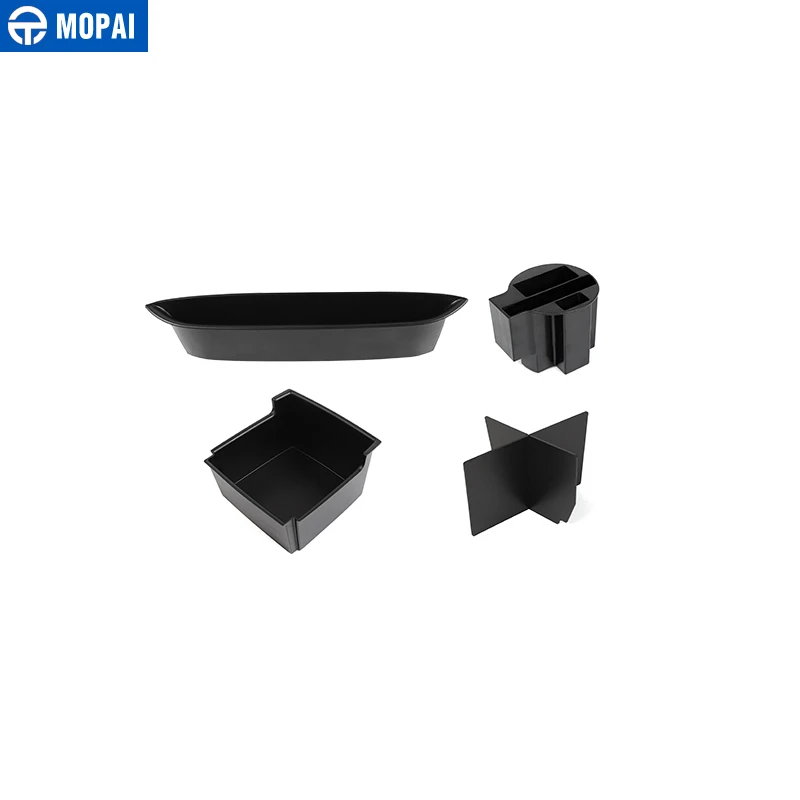 5 pcs MOAPI укладка для Jeep Wrangler JK ящик для хранения в подлокотнике автомобиля Органайзер для Jeep Wrangler JK 2011- автомобильные аксессуары - Название цвета: 5 pcs