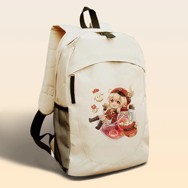 Genshin ударная Студенческая сумка милый рюкзак для девочек ноутбука дорожная на