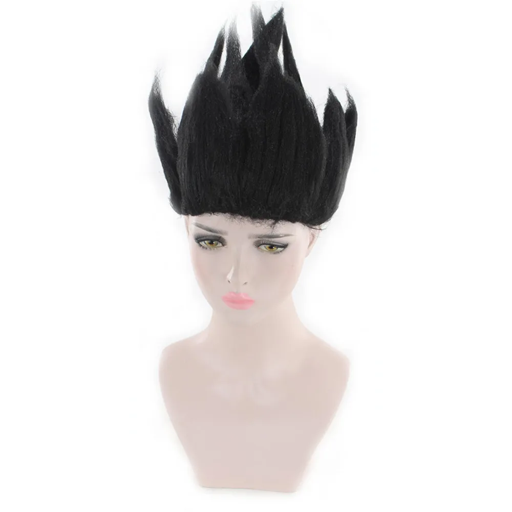 Парик для косплея Гоку из аниме Драконий жемчуг супер сайян голубой красный