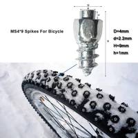 9 mm carbide screw tungsten tire studs snow spikes anti slip anti ice for bikesmotorcycles with installation tool