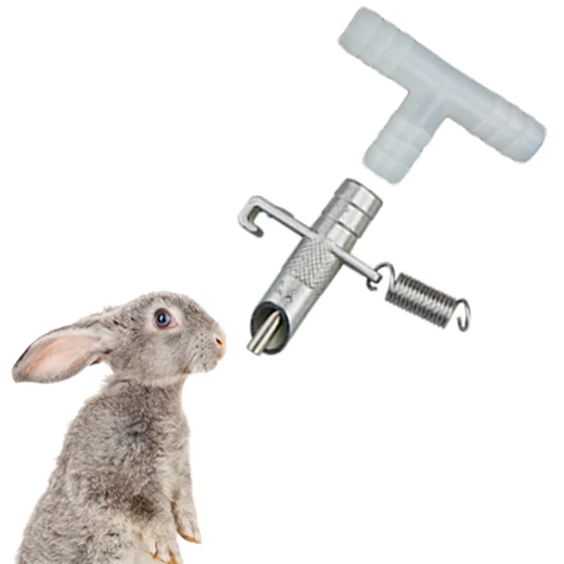 

5/10Pcs/15Pcs Rabbit Automatic Nipple Water Feeder for Rodents Waterer Rabbit Nipple Drinking Tools Drinkers for Rabbits