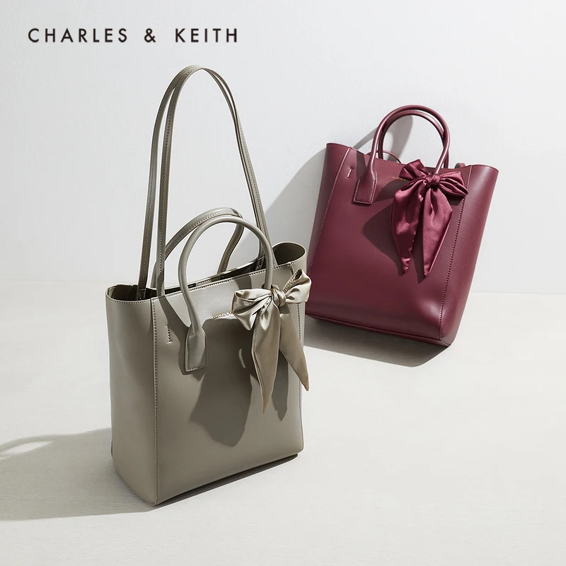 

CHARLES＆KEITH Новинка на Осень 2021 CK2-30671290-1 Женская большая сумка-тоут