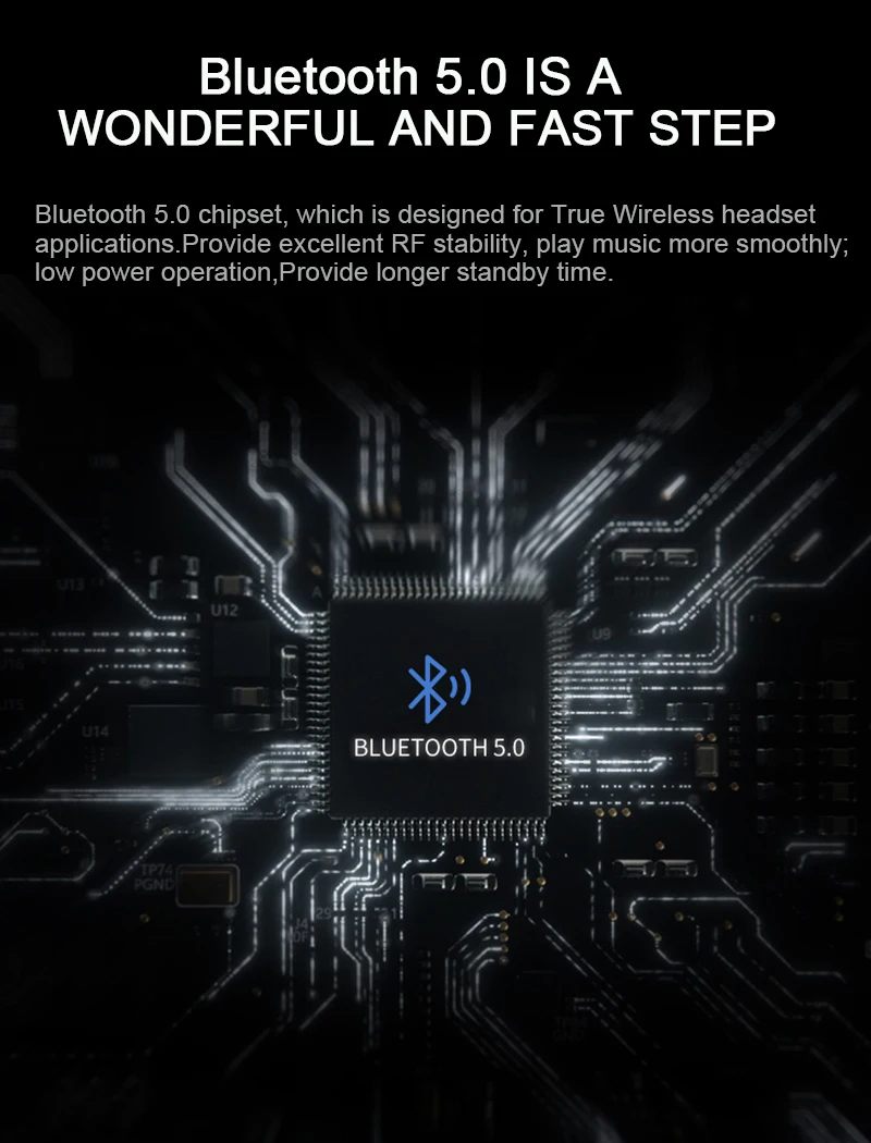 TWS Bluetooth наушники спортивные наушники с шумоподавлением истинные Беспроводные наушники с микрофоном водонепроницаемый дисплей power Pro