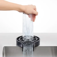 faucet glass rinser automatic cup washer milk coffee pitcher wash cups cleaner washing bottle cleaning instrument