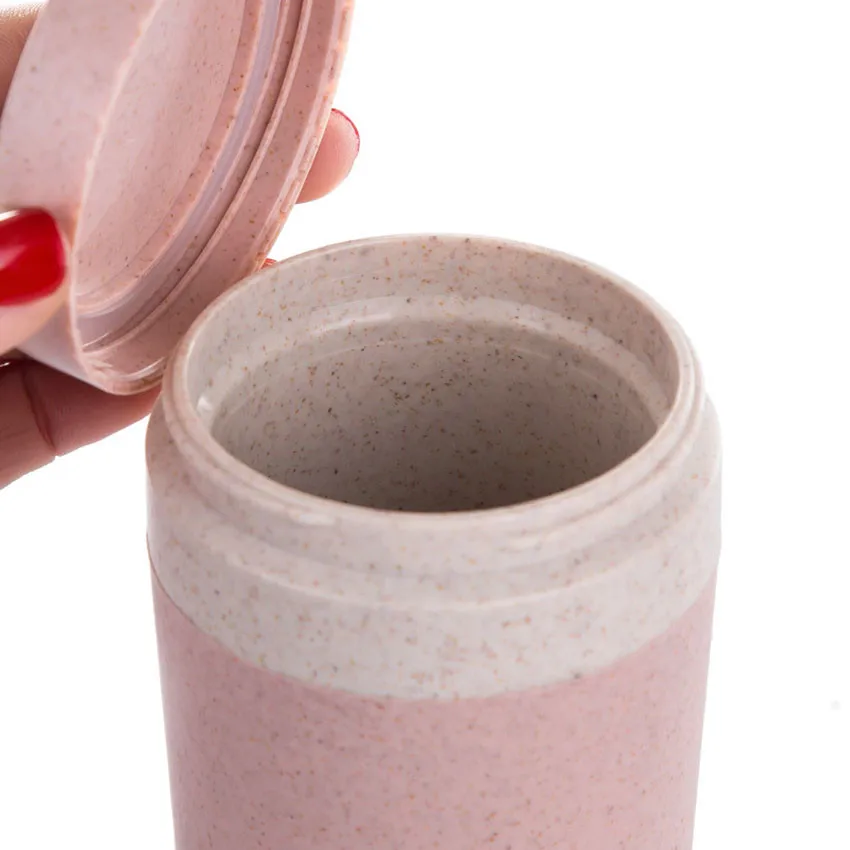 Пшеничная солома благовония пластиковые ручные бутылки для воды Кухня Бар