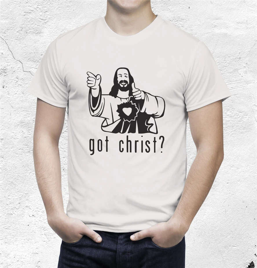 Got Christ футболка Jay And Silent Bob Кевин Смит популярная футболка|Мужские футболки| |