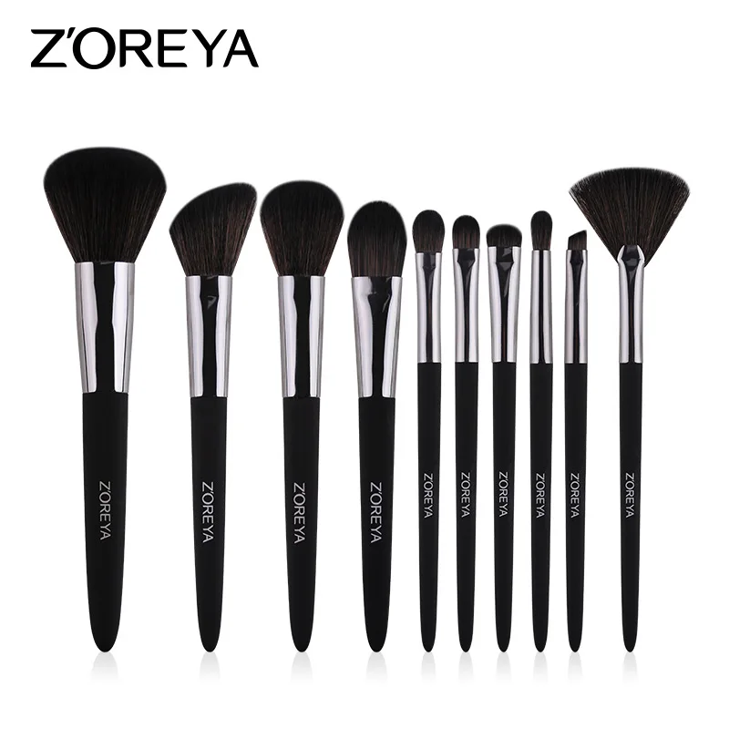 Набор для макияжа освежающее пятно 10 искусственный шелк резиновая ручка краски