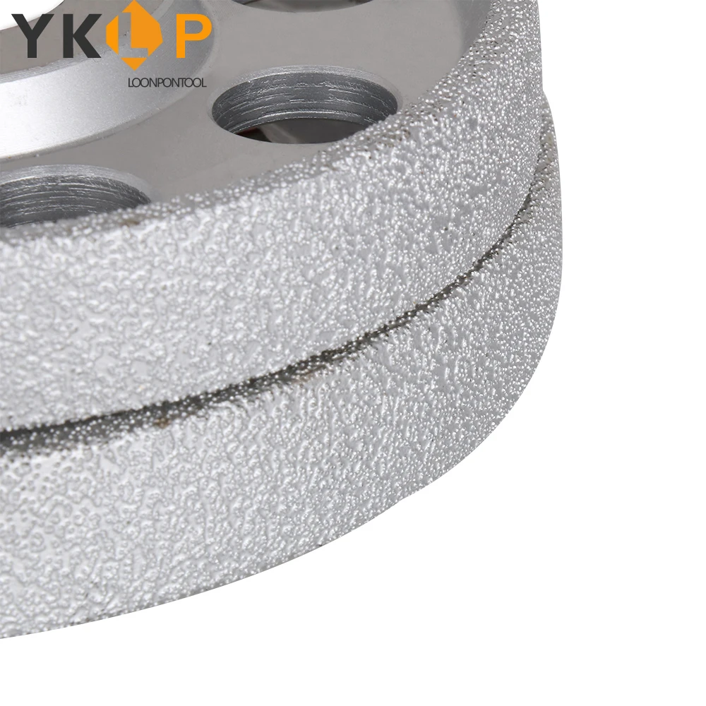 Вакуумный блестящий абразивный диск для камня гранита отверстие 5/4 дюйма 5 дюймов