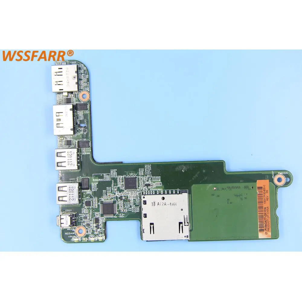 Оригинальная плата USB интерфейса для ноутбука HP EliteBook 8560W 3 0 интерфейсная 01015S900